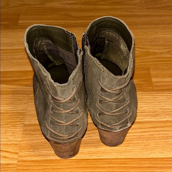Aldo Dark khaki Brown Ankle Booties - Picture 11 of 11